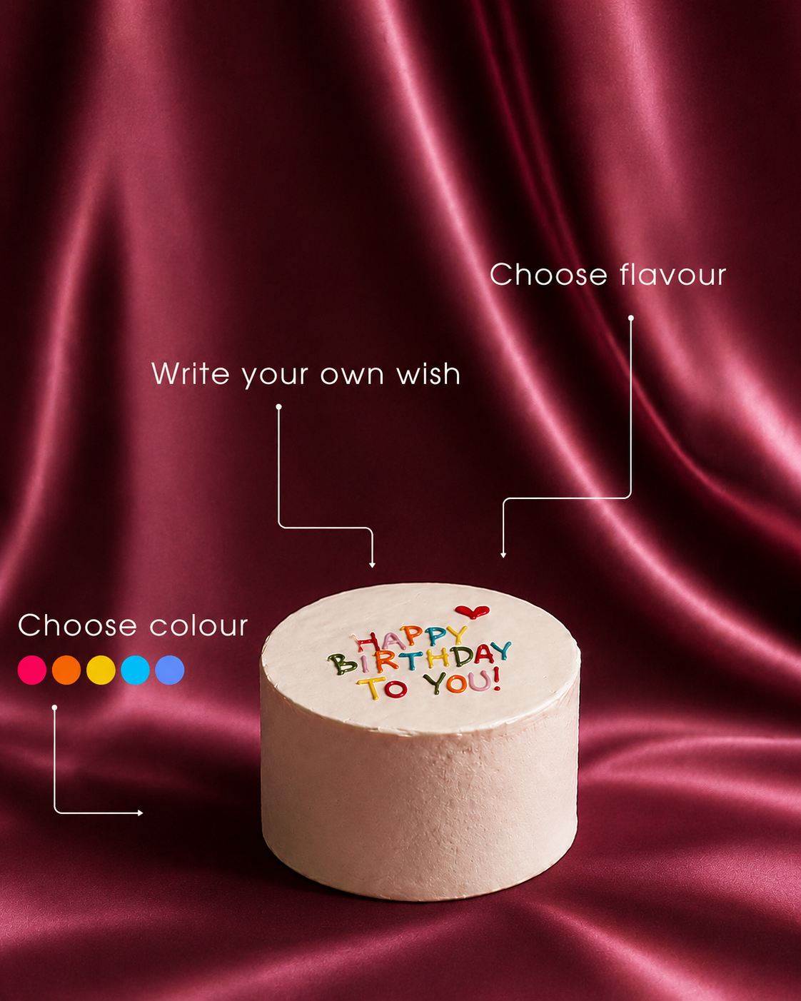 Letter Classic Cake
